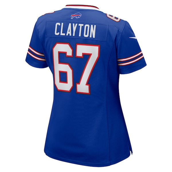 Travis Clayton Buffalo Bills Nike Women's Game Jersey - Royal - Image 3