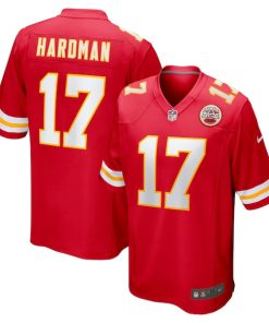 Mecole Hardman Kansas City Chiefs Nike  Game Jersey -  Red