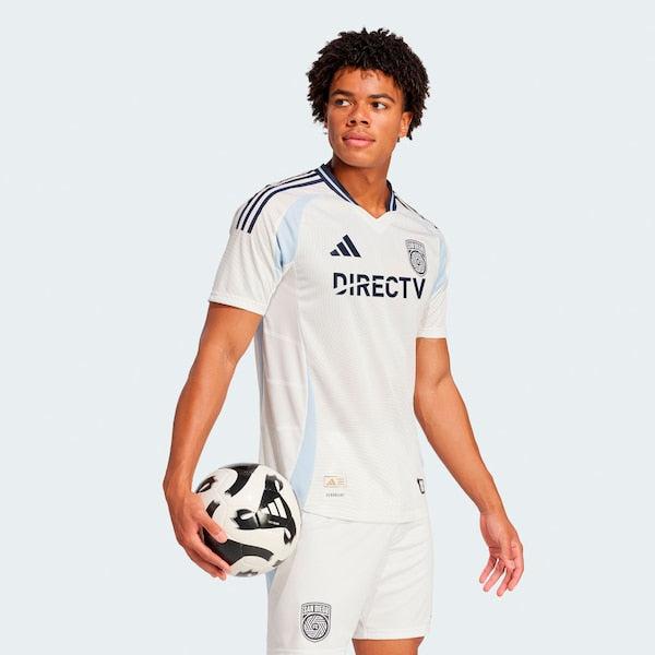 San Diego FC adidas 2025 Woven Into One Authentic Jersey - White - Image 7