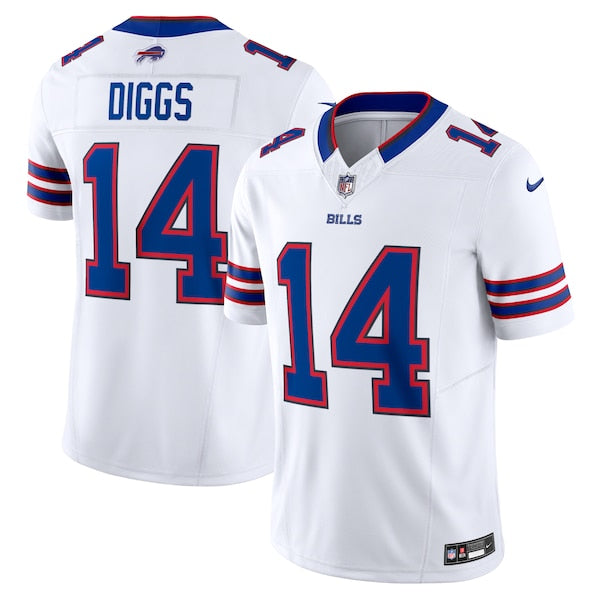 Stefon Diggs Buffalo Bills Nike Vapor F.U.S.E. Limited Jersey - White/Red/Royal - Image 2