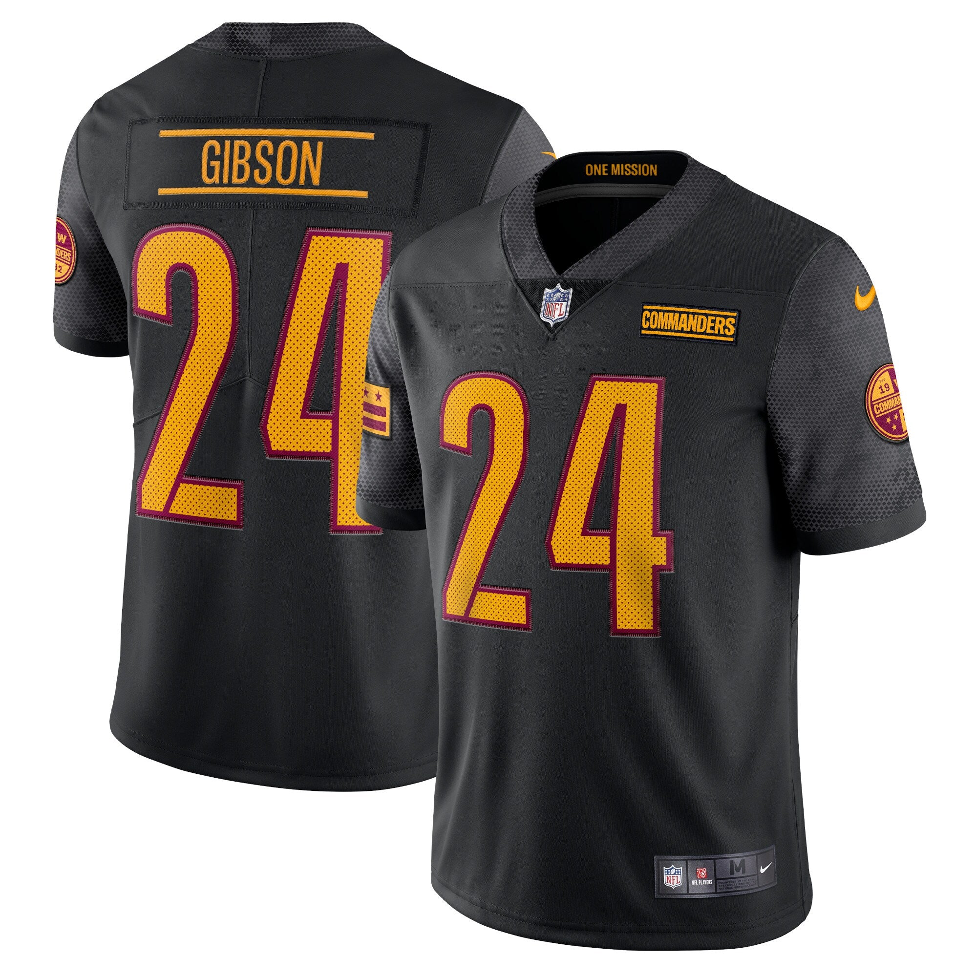 Antonio Gibson Washington Commanders Nike Vapor Limited Jersey - White/Black/Burgundy - Image 5