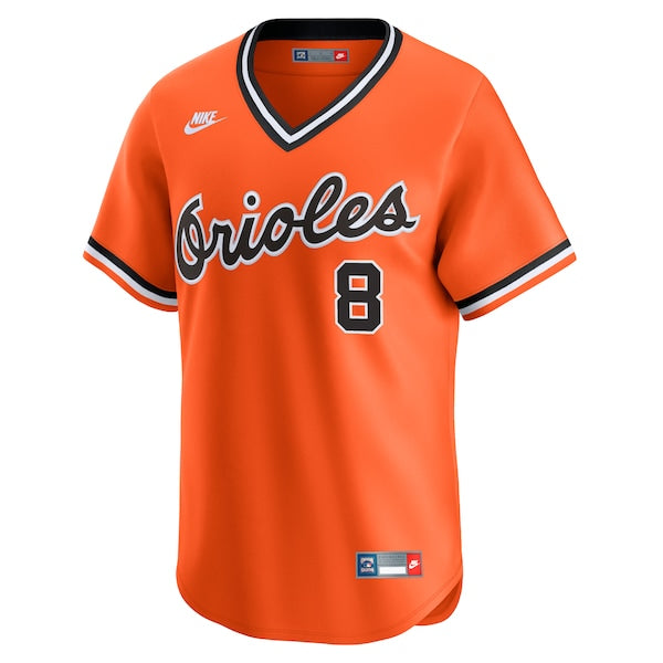Cal Ripken Jr. Baltimore Orioles Nike Throwback Cooperstown Limited Jersey - Orange - Image 2