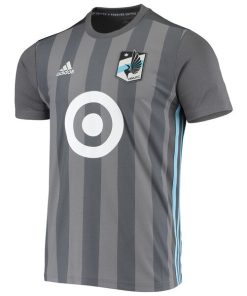 Alternative view of Minnesota United FC adidas 2018/19 Primary Replica Team Jersey - Gray