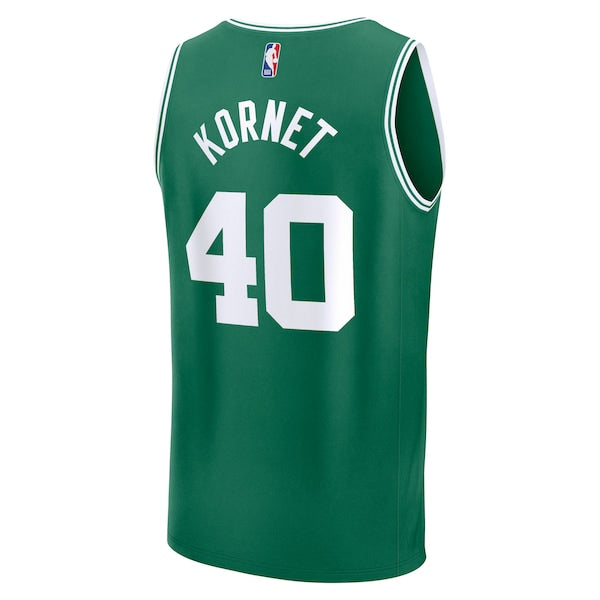Luke Kornet Boston Celtics Fast Break Replica Player Jersey - Icon Edition - Kelly Green - Image 3