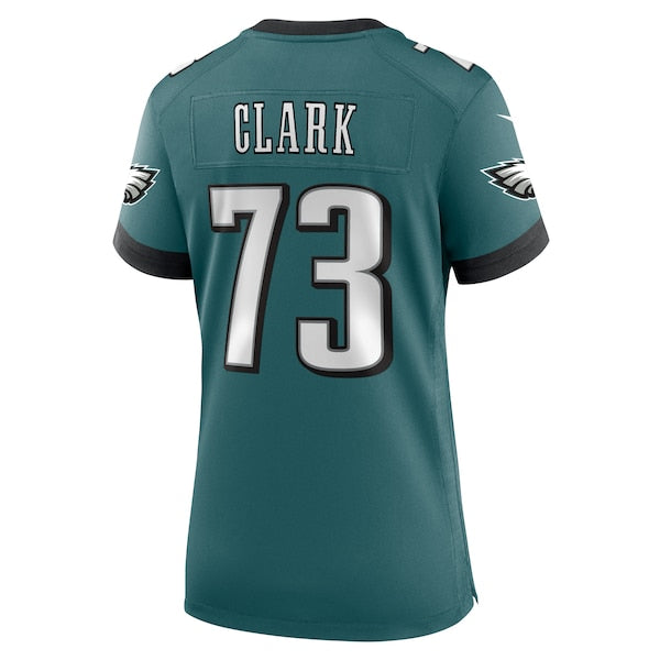 Le'Raven Clark Philadelphia Eagles Nike Women's Team Game Jersey - Midnight Green - Image 4