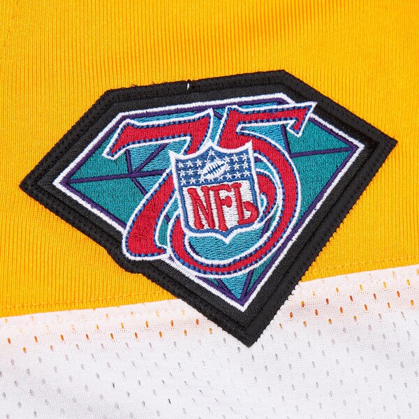 Brett Favre Green Bay Packers 1994 Authentic Throwback Retired Player Jersey - White - Image 4