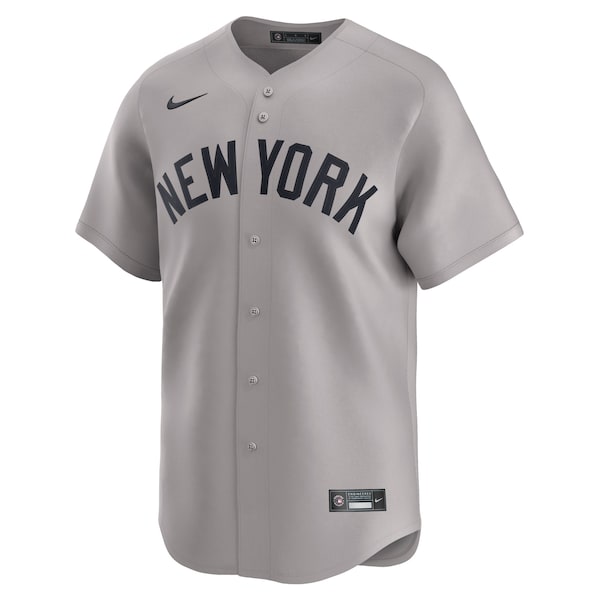Anthony Volpe New York Yankees Nike Away Limited Player Jersey - Gray/White - Image 3