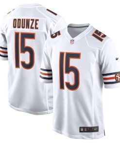 Rome Odunze Chicago Bears Nike Game Jersey -  White/Orange