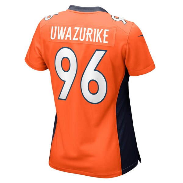 Eyioma Uwazurike Denver Broncos Nike Women's Game Player Jersey - Orange - Image 3