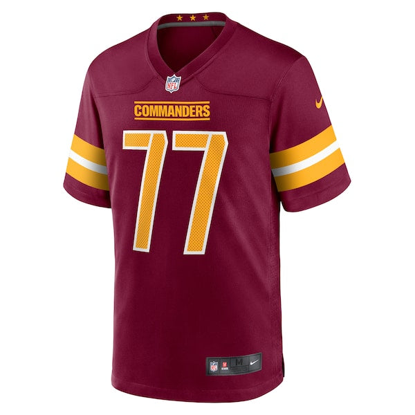 Saahdiq Charles Washington Commanders Nike Game Jersey - Burgundy - Image 2