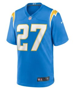 Alternative view of J.C. Jackson Los Angeles Chargers Nike Game Jersey - Powder Blue