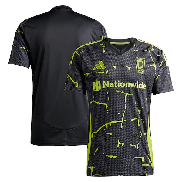 Columbus Crew adidas 2025 The Goosebumps Kit Replica Jersey - Black - Image 3