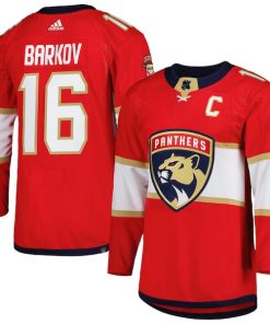 Aleksander Barkov Florida Panthers adidas  Primegreen Authentic Player Jersey - Red