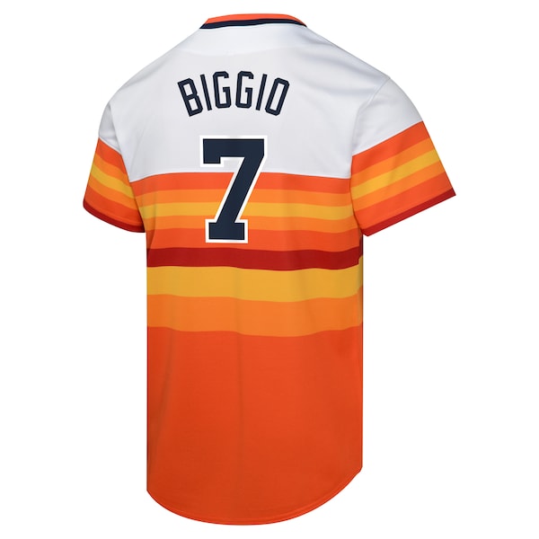 Craig Biggio Houston Astros Nike Youth Cooperstown Collection Limited Player Jersey - White - Image 3