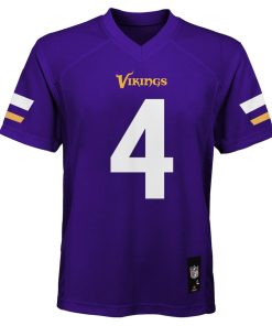 Alternative view of Dalvin Cook Minnesota Vikings Youth Replica Player Jersey - Purple