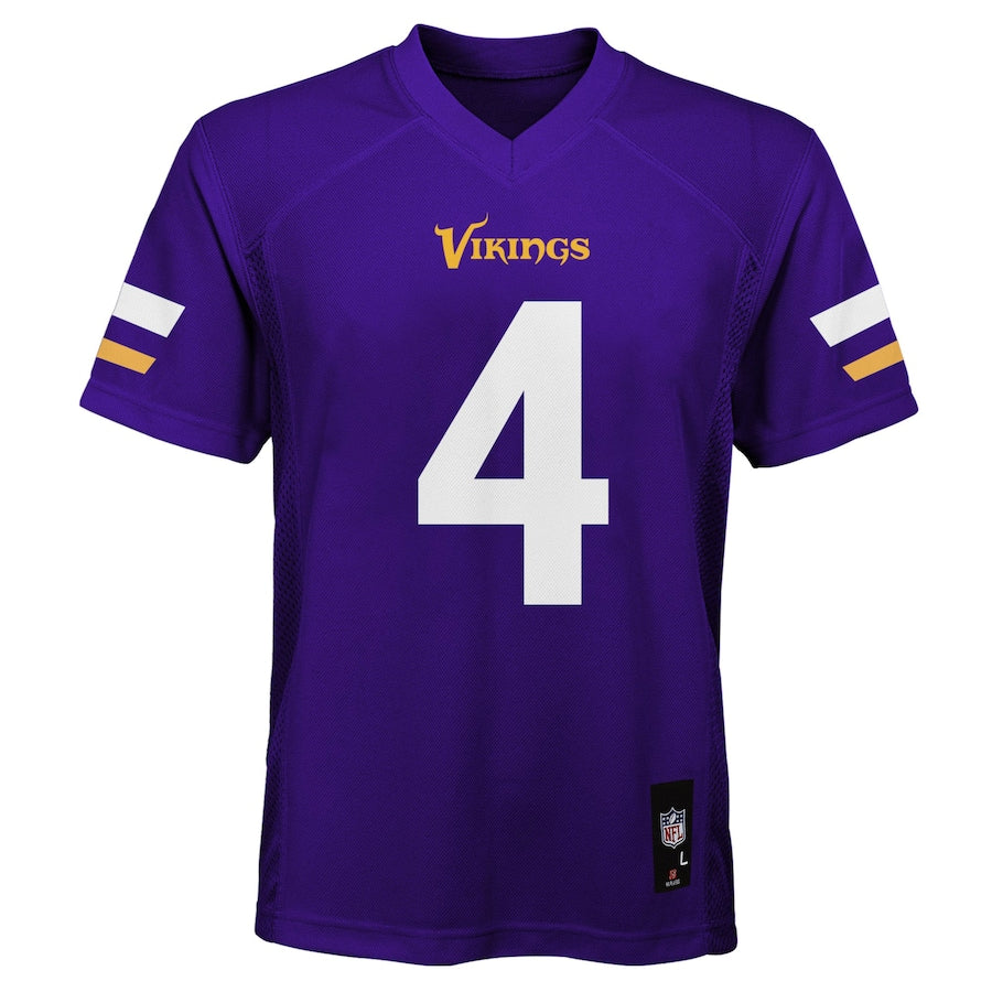 Dalvin Cook Minnesota Vikings Youth Replica Player Jersey - Purple - Image 2