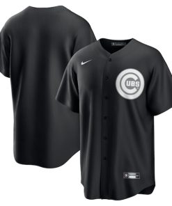 Chicago Cubs Nike Lights Out Replica Jersey - Black