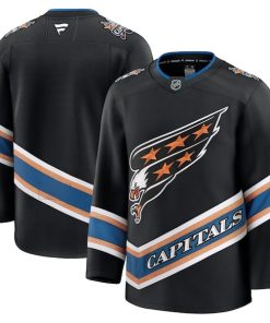 Washington Capitals  Alternate 50th Anniversary Premium Jersey - Black/Red/White