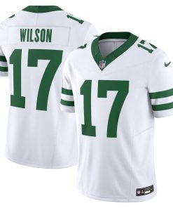 Garrett Wilson New York Jets Nike Legacy Vapor F.U.S.E. Limited Jersey - White