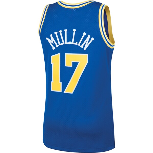 Chris Mullin Golden State Warriors 1993/94 Hardwood Classics Swingman Jersey - Royal - Image 2