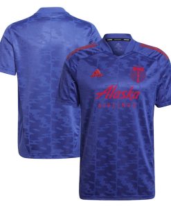 Portland Timbers adidas 2022 Primeblue Replica Jersey - Blue