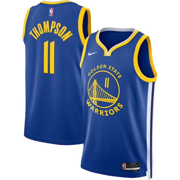 Klay Thompson Golden State Warriors Nike Unisex Swingman Jersey - Icon Edition - Royal/White - Image 2