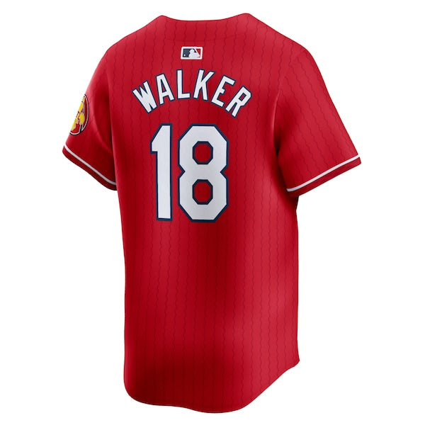 Jordan Walker St. Louis Cardinals Nike 2024 City Connect Limited Player Jersey - Red - Image 3