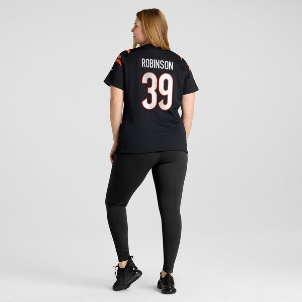 Lance Robinson Cincinnati Bengals Nike Women's Game Jersey - Black - Image 7