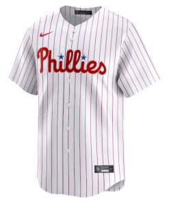 Alternative view of Bryson Stott Philadelphia Phillies Nike Home Limited Player Jersey - White