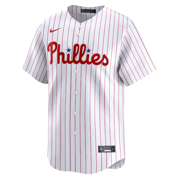 J.T. Realmuto Philadelphia Phillies Nike Home Limited Player Jersey - White - Image 2
