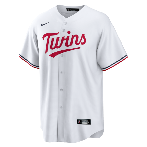 Joe Mauer Minnesota Twins Nike Home Retired Player Replica Jersey - White - Image 2