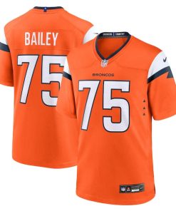Quinn Bailey Denver Broncos Nike Team Game Jersey -  Orange