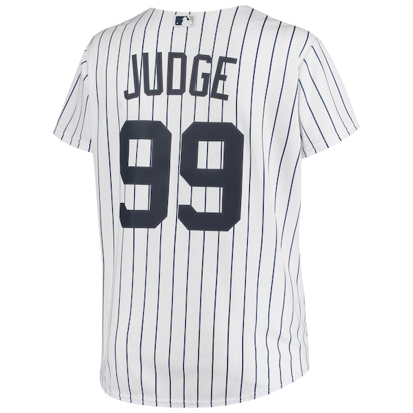 Aaron Judge New York Yankees Women's Plus Size Replica Player Jersey - White - Image 3