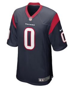 Alternative view of Adrian Amos Houston Texans Nike  Game Jersey -  Navy