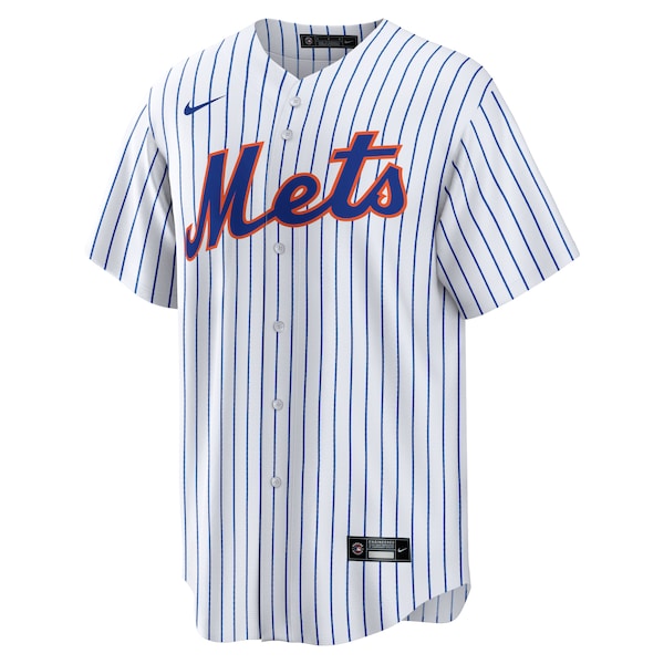 Brandon Nimmo New York Mets Nike Home Official Replica Player Jersey - White - Image 2