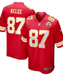 Travis Kelce Kansas City Chiefs Nike Game Jersey - Red