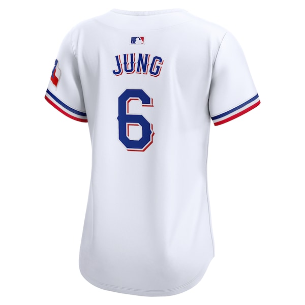 Josh Jung Texas Rangers Nike Women's Home Limited Player Jersey - White - Image 3