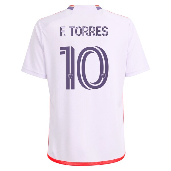 Facundo Torres Orlando City SC adidas Youth 2024 Legacy Kit Replica Player Jersey?ยจC Purple - Image 3