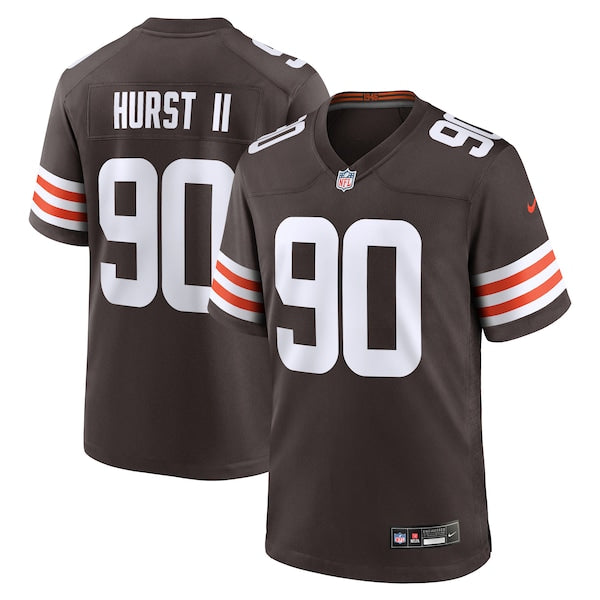 Maurice Hurst II Cleveland Browns Nike Team Game Jersey - Brown - Image 2