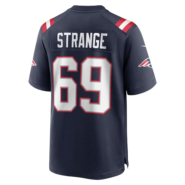 Cole Strange New England Patriots Nike Player Game Jersey - Navy - Image 3