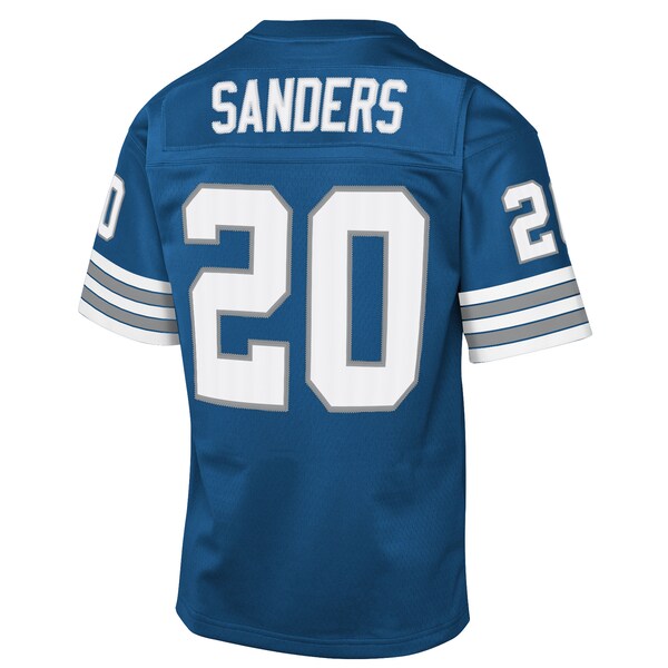 Barry Sanders Detroit Lions 1996 Throwback Fashion Jersey - Blue - Image 3