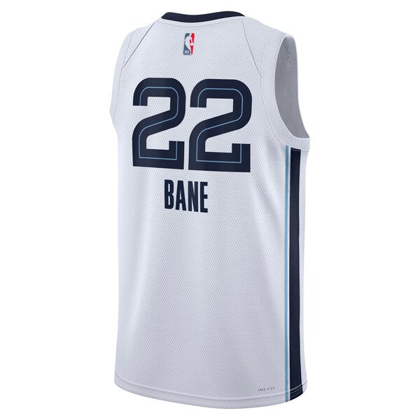 Desmond Bane Memphis Grizzlies Nike Unisex Swingman Badge Player Jersey - Association Edition - White - Image 3