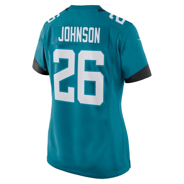 D'Ernest Johnson Jacksonville Jaguars Nike Game Jersey - Teal - Image 3