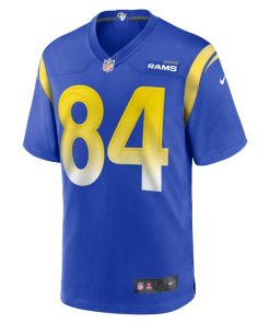 Alternative view of Hunter Long Los Angeles Rams Nike Home Game Jersey - Royal