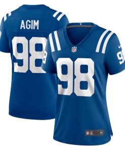 McTelvin Agim Indianapolis Colts Nike Women's Team Game Jersey -  Royal