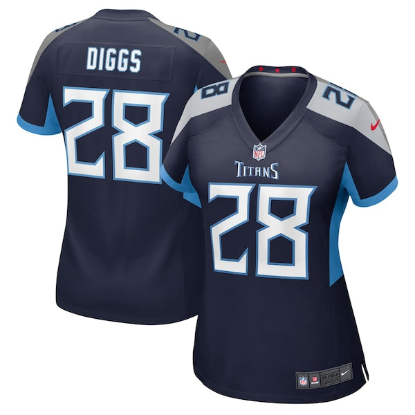 Quandre Diggs Tennessee Titans Nike Women's Game Jersey - Navy