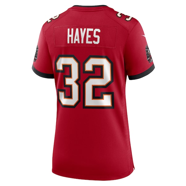 Josh Hayes Tampa Bay Buccaneers Nike Women's Game Jersey - Red - Image 3