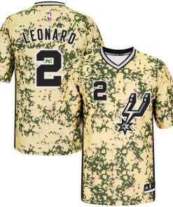 Kawhi Leonard San Antonio Spurs adidas Pride Replica Jersey - Camo