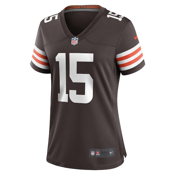 Joe Flacco Cleveland Browns Nike Women's Game Player Jersey - Brown - Image 2