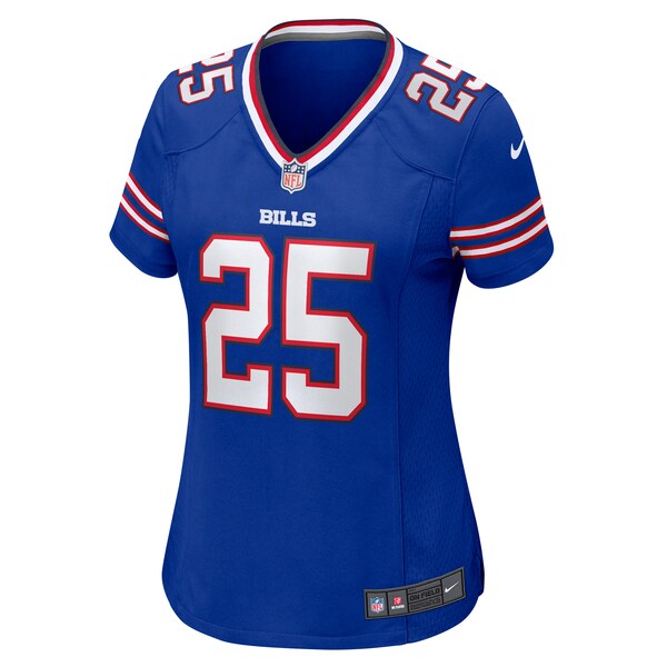 Ty Johnson Buffalo Bills Nike Women's Team Game Jersey - Royal - Image 2